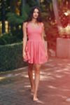 beach riot jacey bow-strap mini dress Kesy Bow Tie Mini Dress Blue / Champagne
