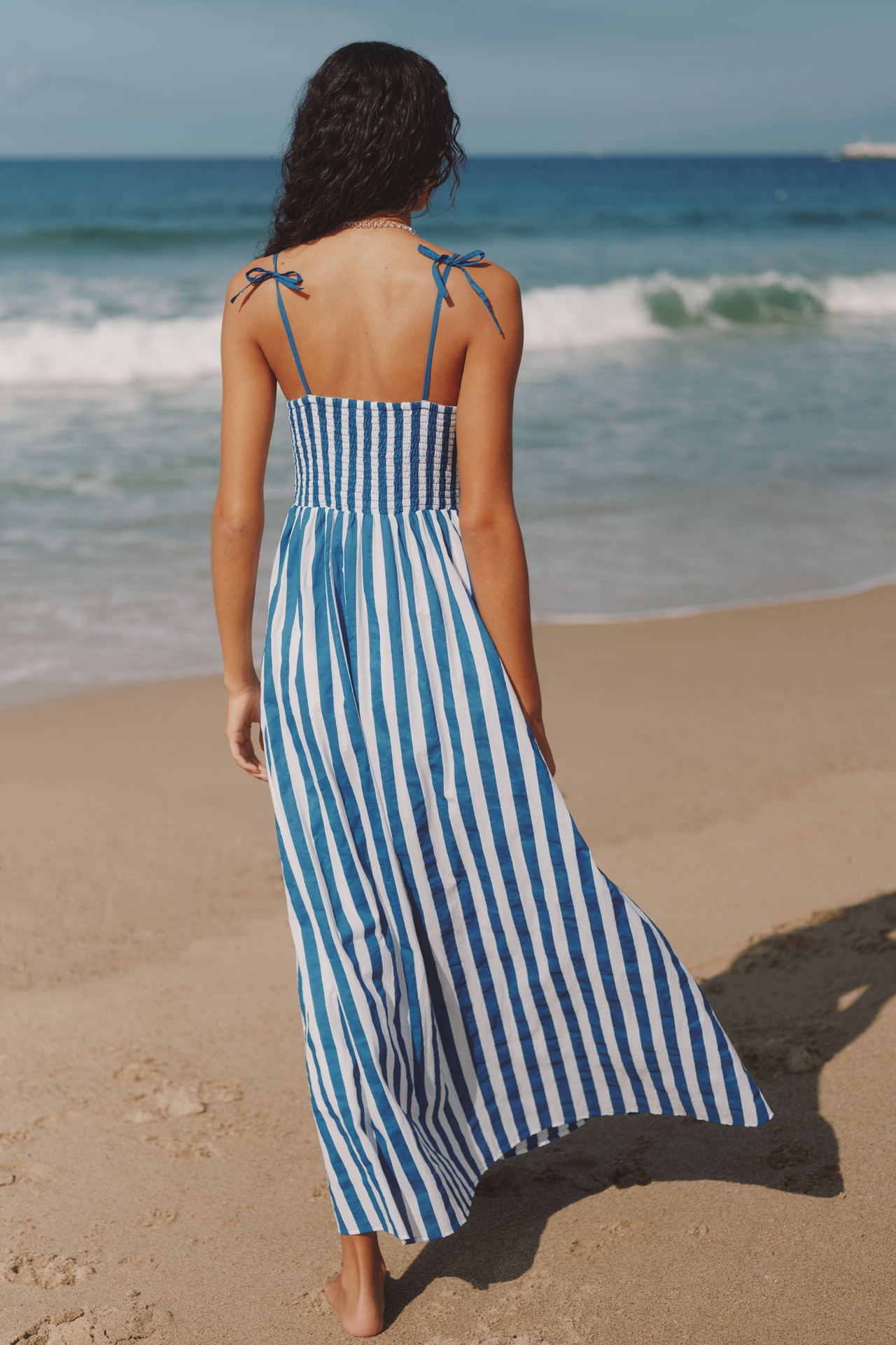 Beach Riot Cotton Levie Maxi Dress