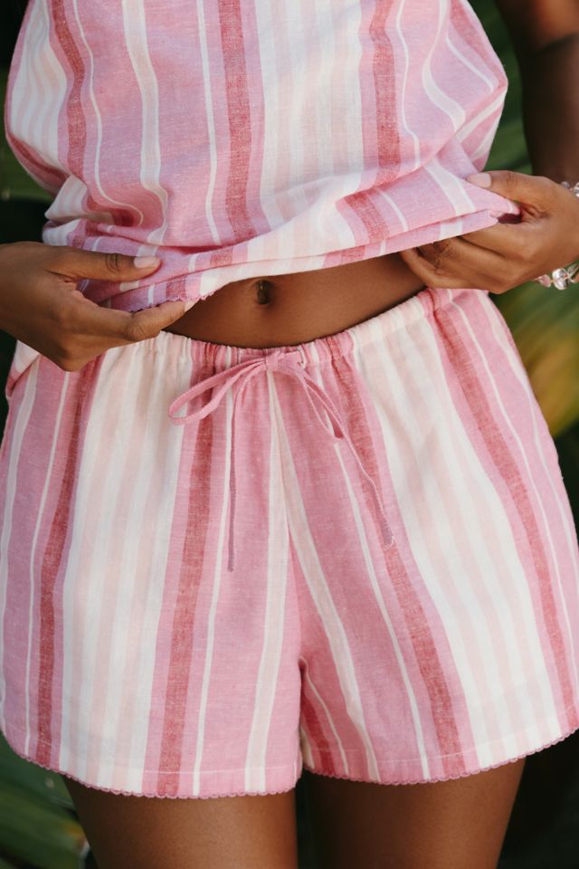 Beach Riot Birkley Cotton Linen Shorts #1