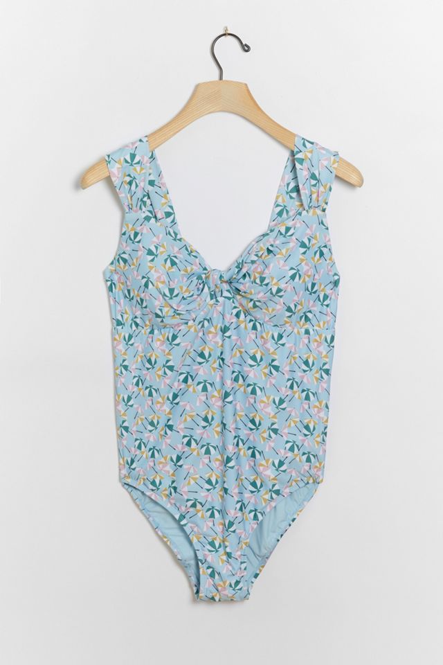 Rion Twist-Front One-Piece Swimsuit #3