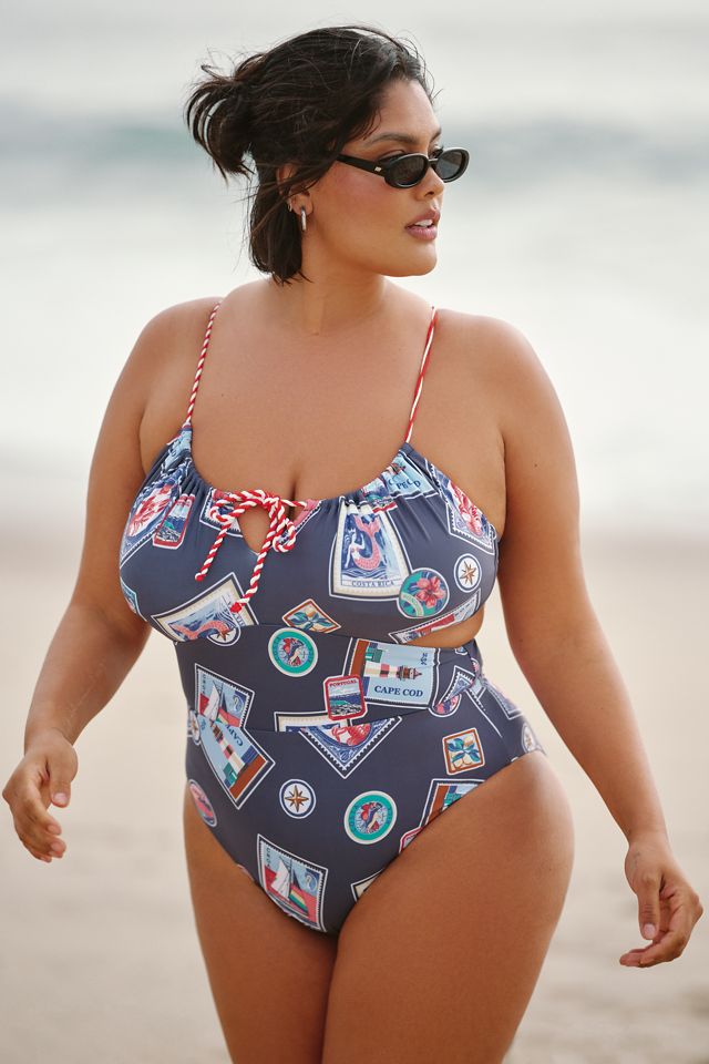 Celandine Lillie Cutout One-Piece Swimsuit #3