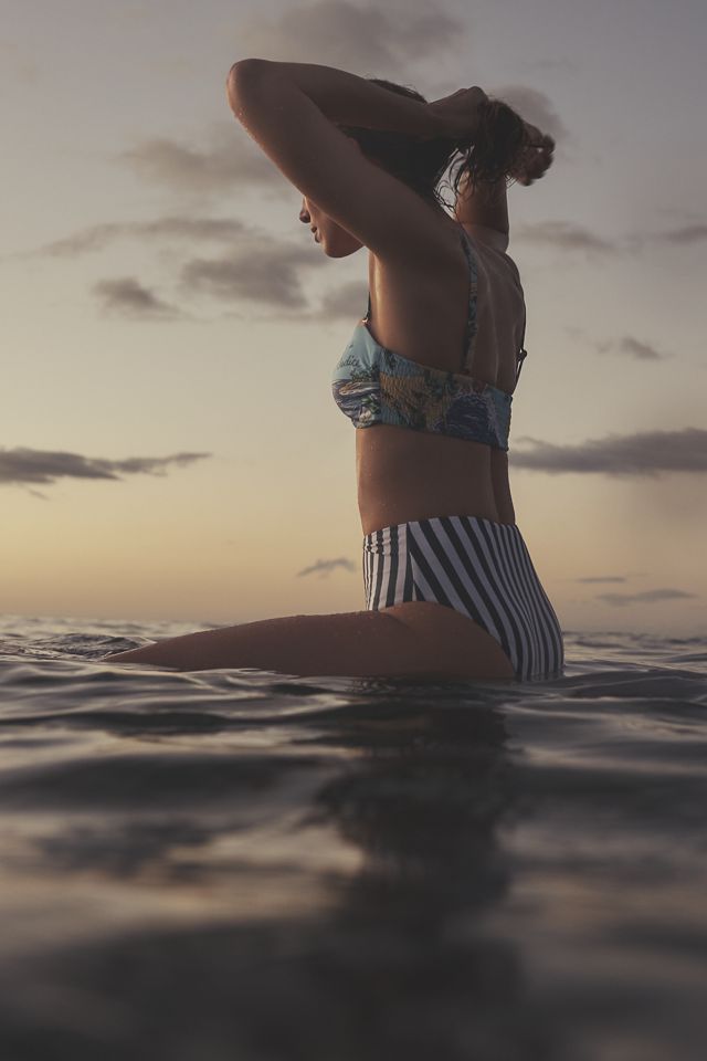 Celandine Tie-Front Bikini Top #6