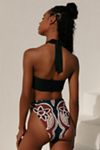 Celandine Daphne Floral Halter Bikini Top
