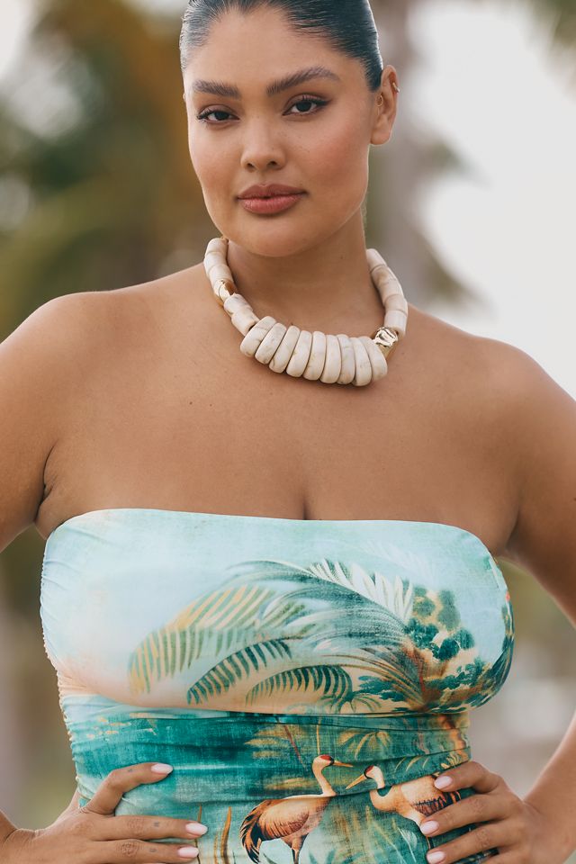 Celandine Jackson Ruched One-Piece Swimsuit | Anthropologie