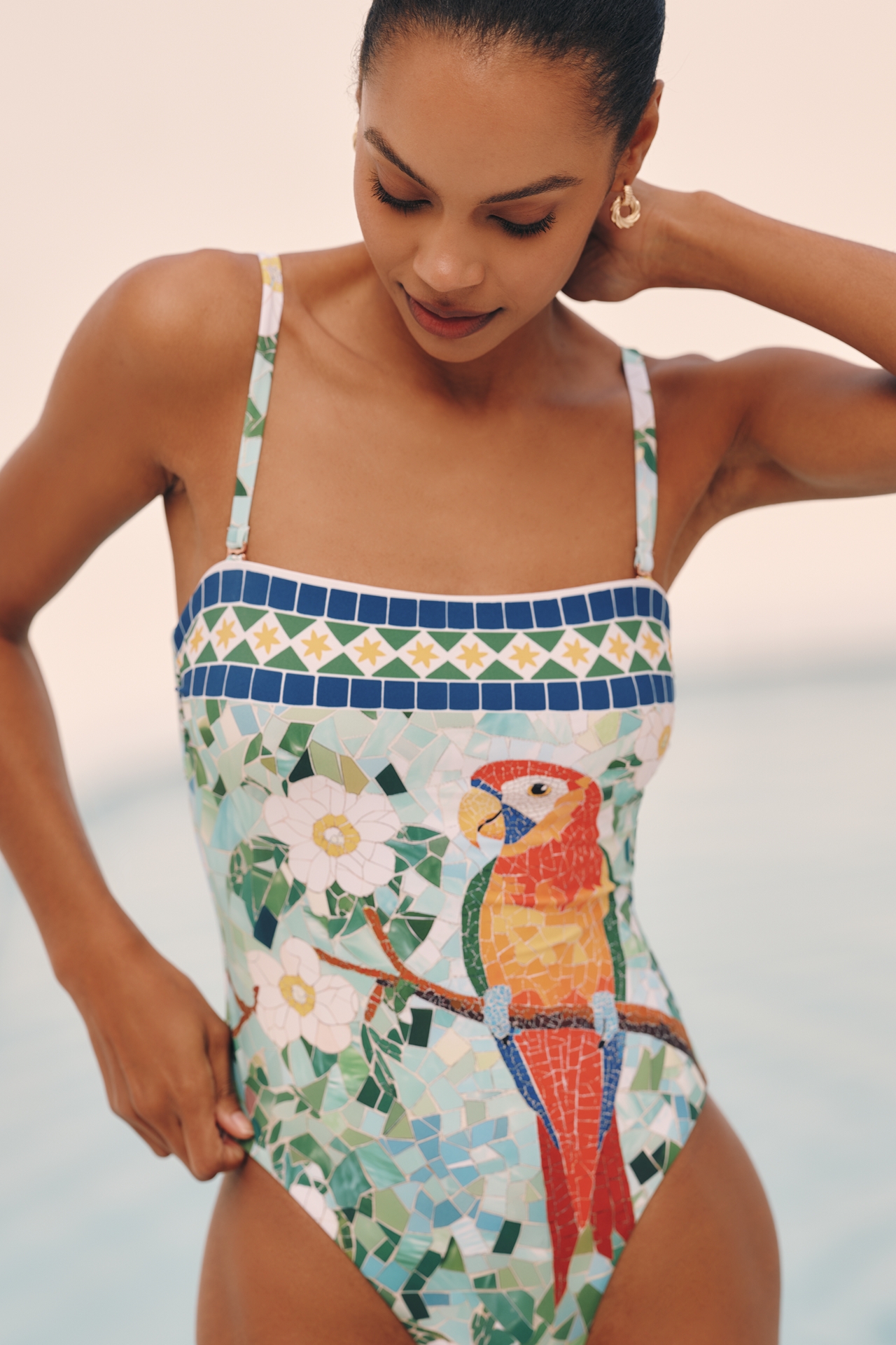 Celandine Sarah Strapless One-Piece Swimsuit