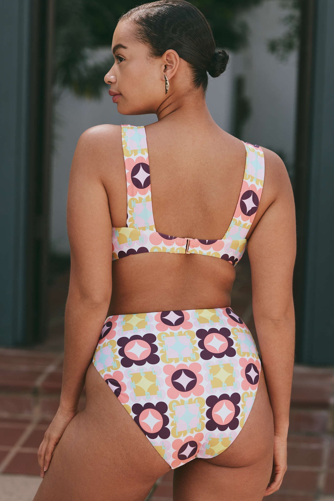 Celandine x Holly Clarke Mari High-Waist Bikini Bottoms