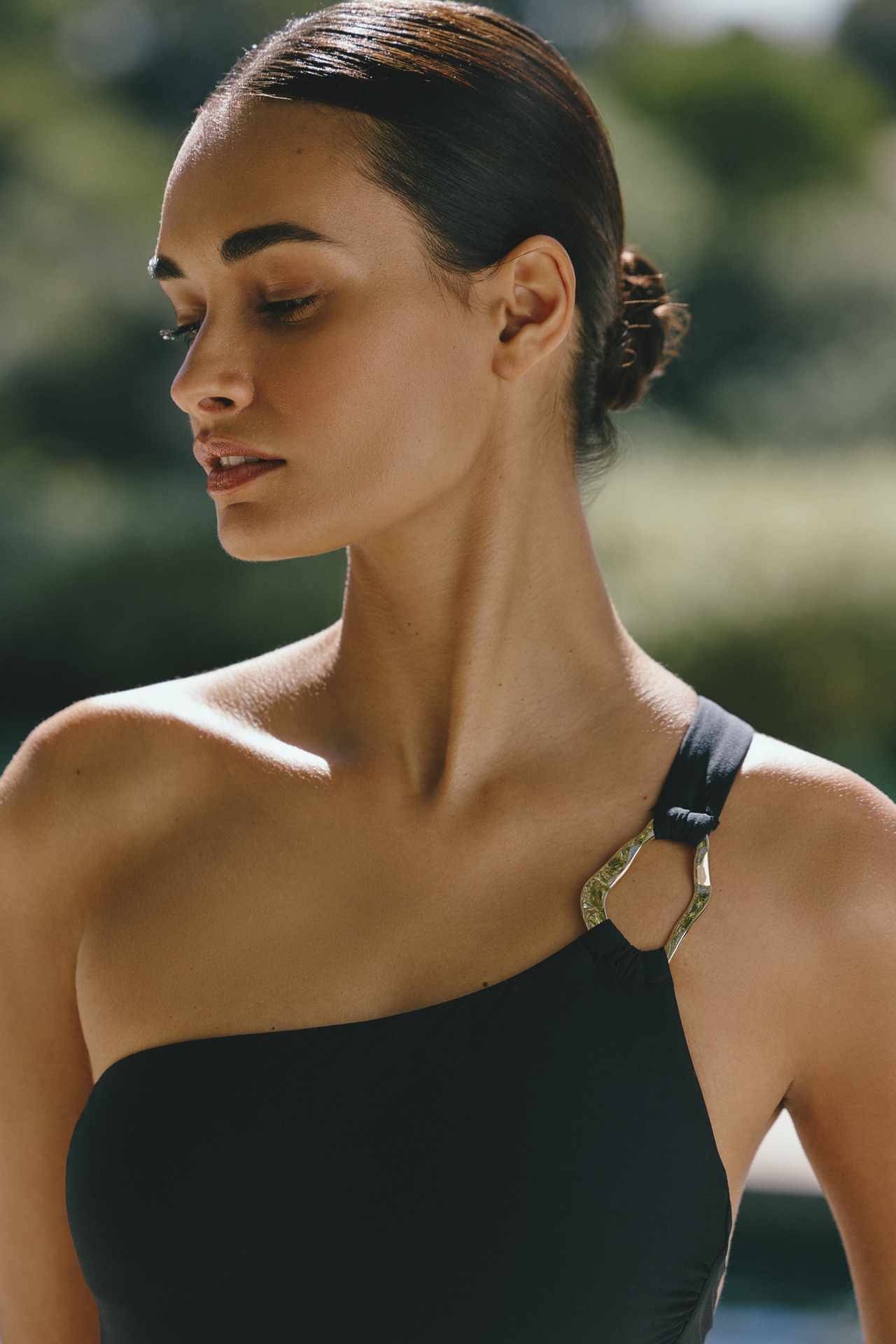 Celandine Adriana Asymmetrical One-Piece Swimsuit