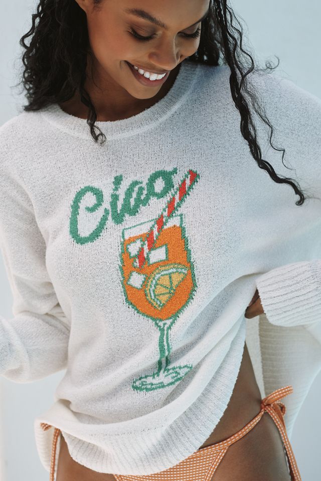 Show Me Your Mumu Woodsy Graphic Crew-Neck Sweater #1