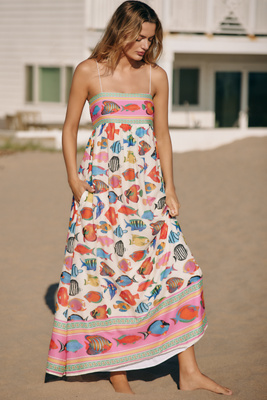 Show Me Your Mumu Skylar Rainbow Reef Maxi In Multi