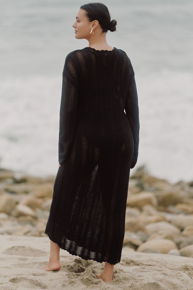 Show Me Your Mumu Plus Long-Sleeve Crochet Maxi Dress #2