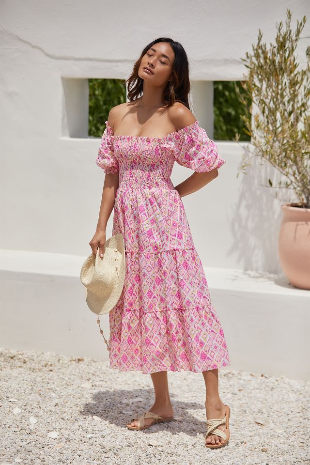 Anthropologie 2024 pink dress