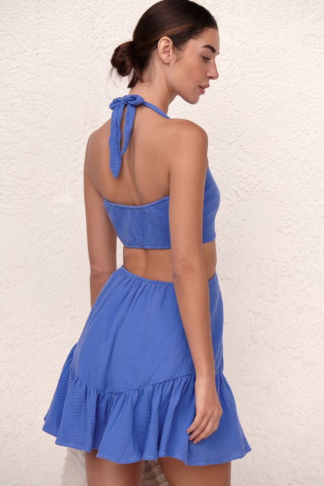 Peixoto Ariel Cutout Mini Dress #1
