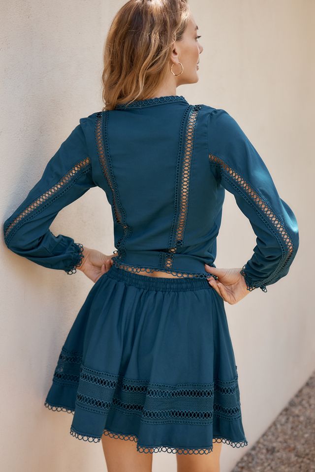 Peixoto Celeste Mini Skirt #1