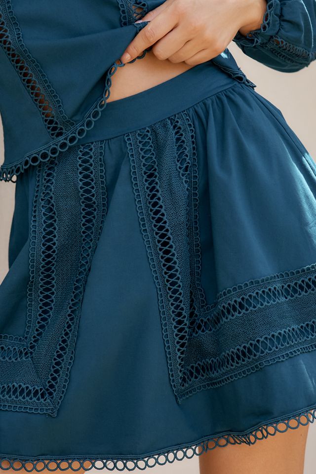 Peixoto Celeste Mini Skirt #2