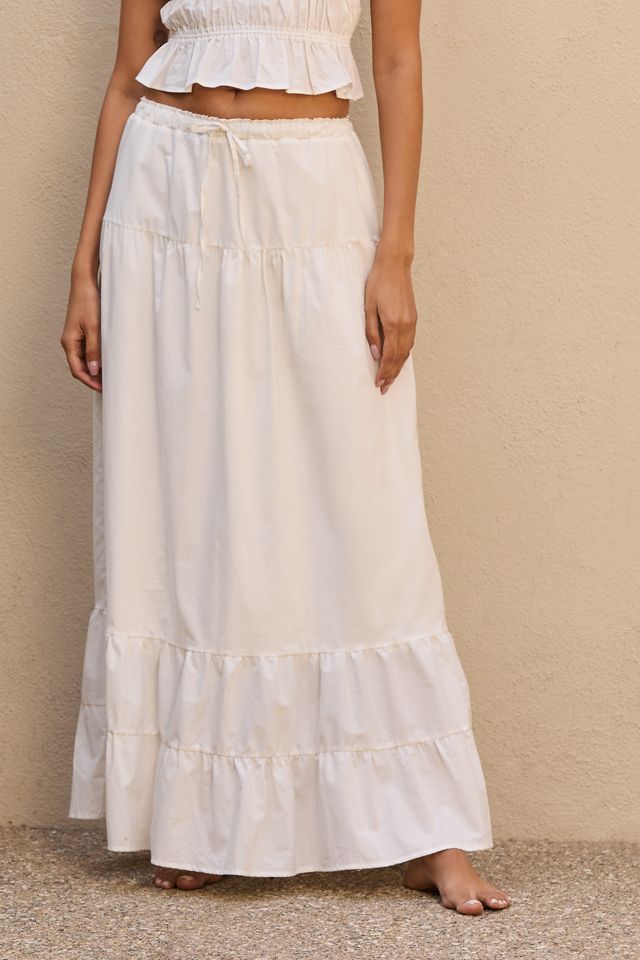Peixoto Riley Tiered Maxi Skirt #1