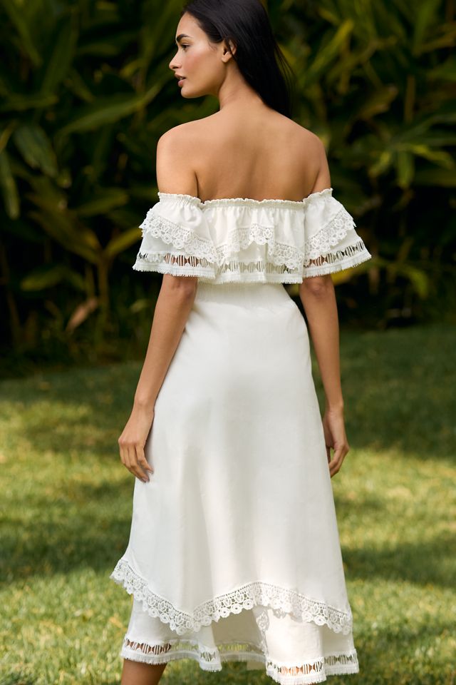 Peixoto Wyatt Off-The-Shoulder Midi Dress #2