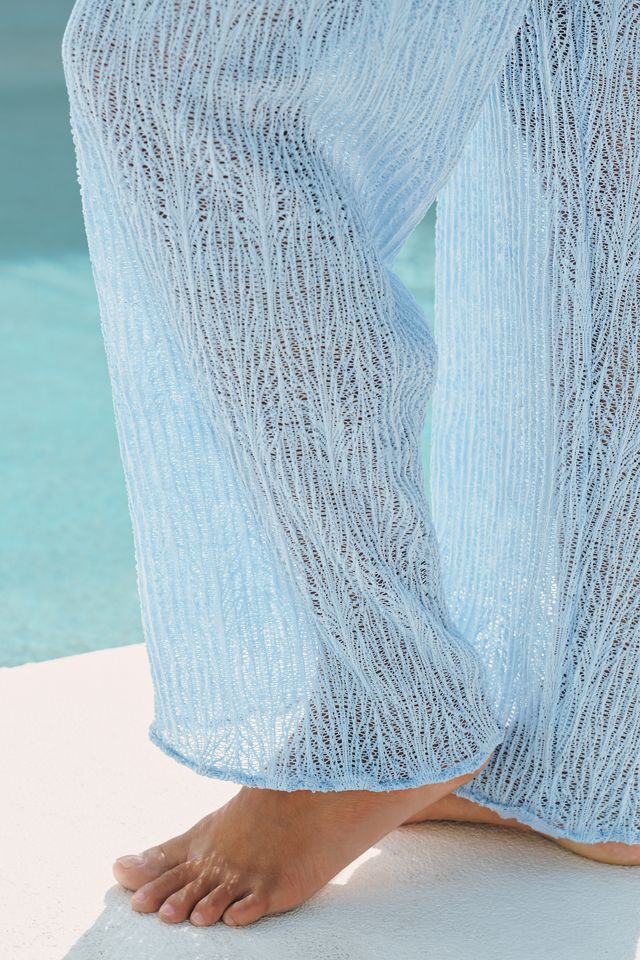 Peixoto Evy Linen Blend Sheer Pants #2