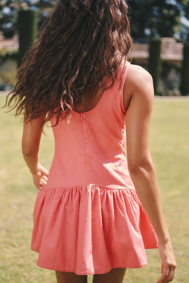pink drop waist mini dress Charo Ruiz Ibiza Bail Fuchsia Sealace Strapless Mini Dress main image 1