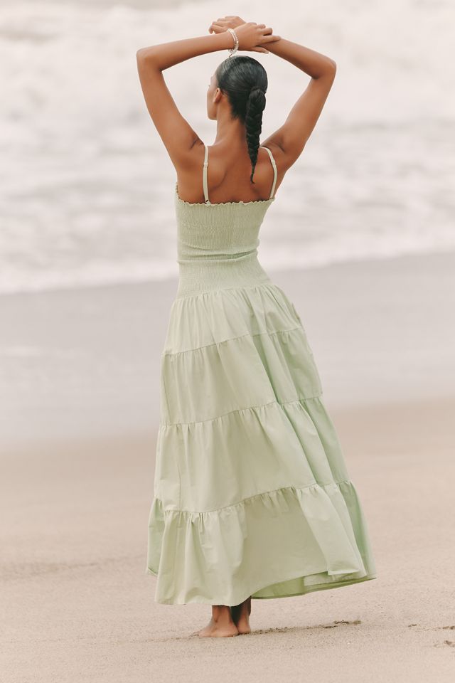 Peixoto Clementine Tiered Maxi Dress #2