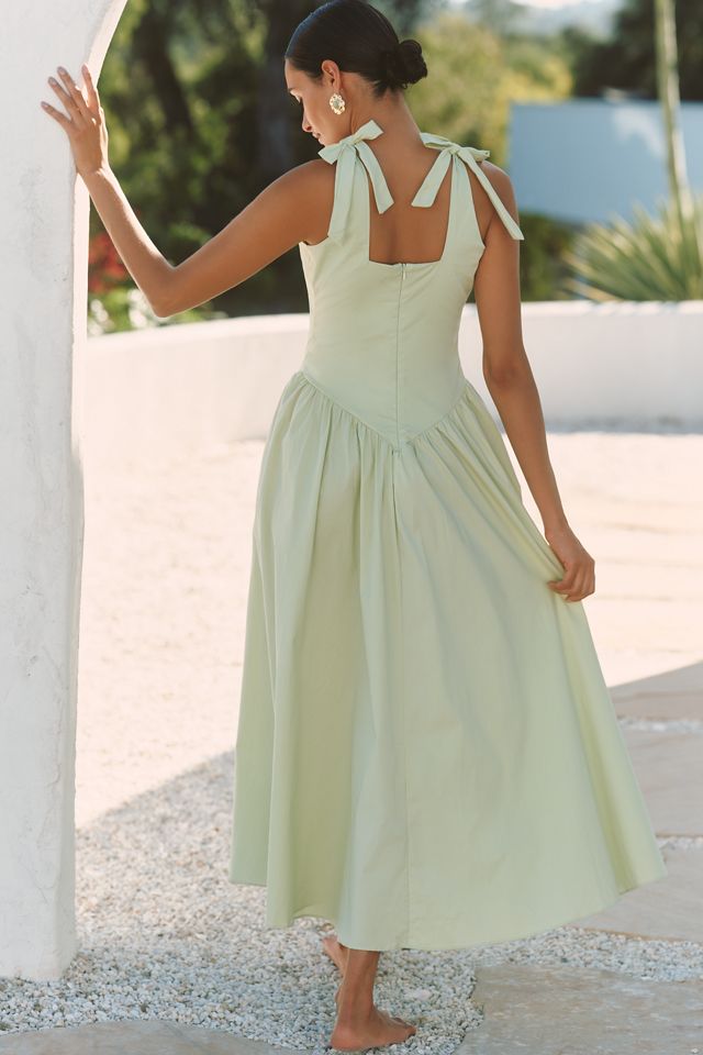Peixoto Harlow Sleeveless Drop-Waist Maxi Dress #1