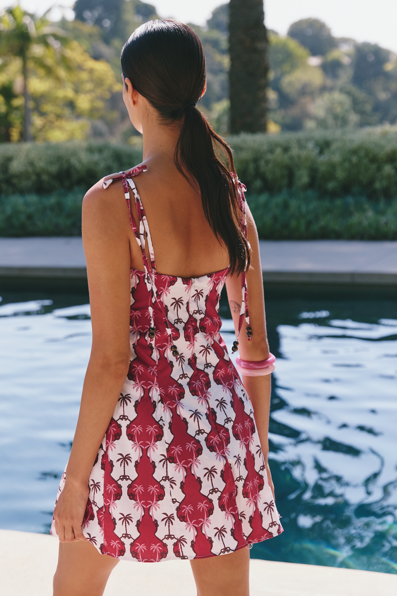 Peixoto Paisley Sleeveless Mini Dress