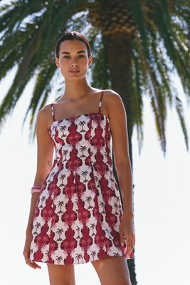 Peixoto Paisley Sleeveless Mini Dress