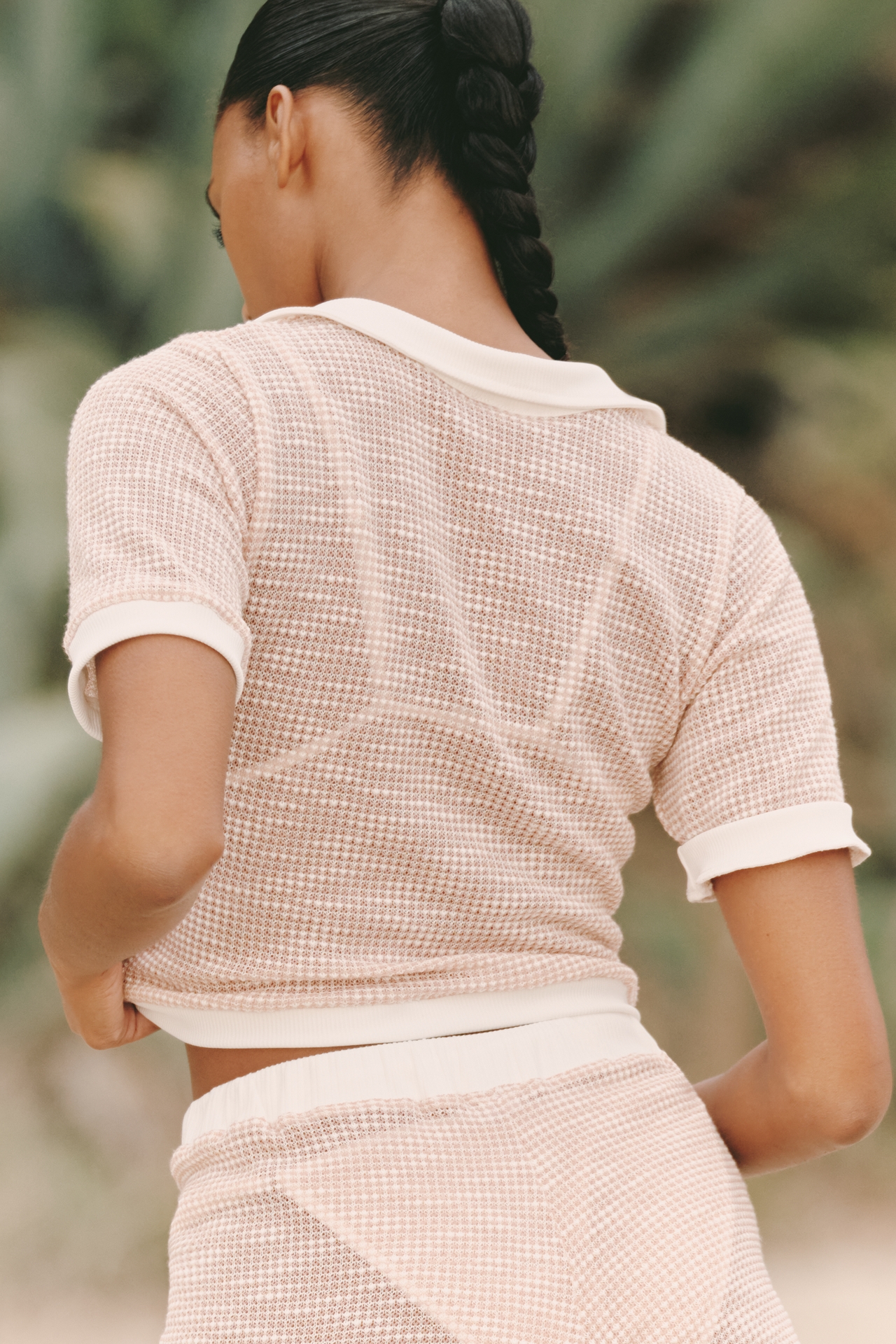 Peixoto Mila Mesh Top