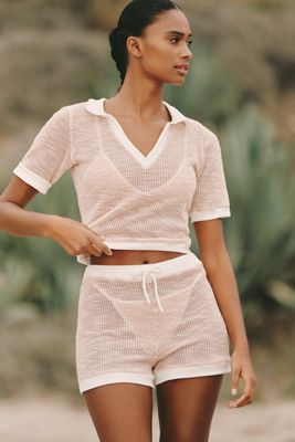 Peixoto Luca Drawstring Mesh Short
