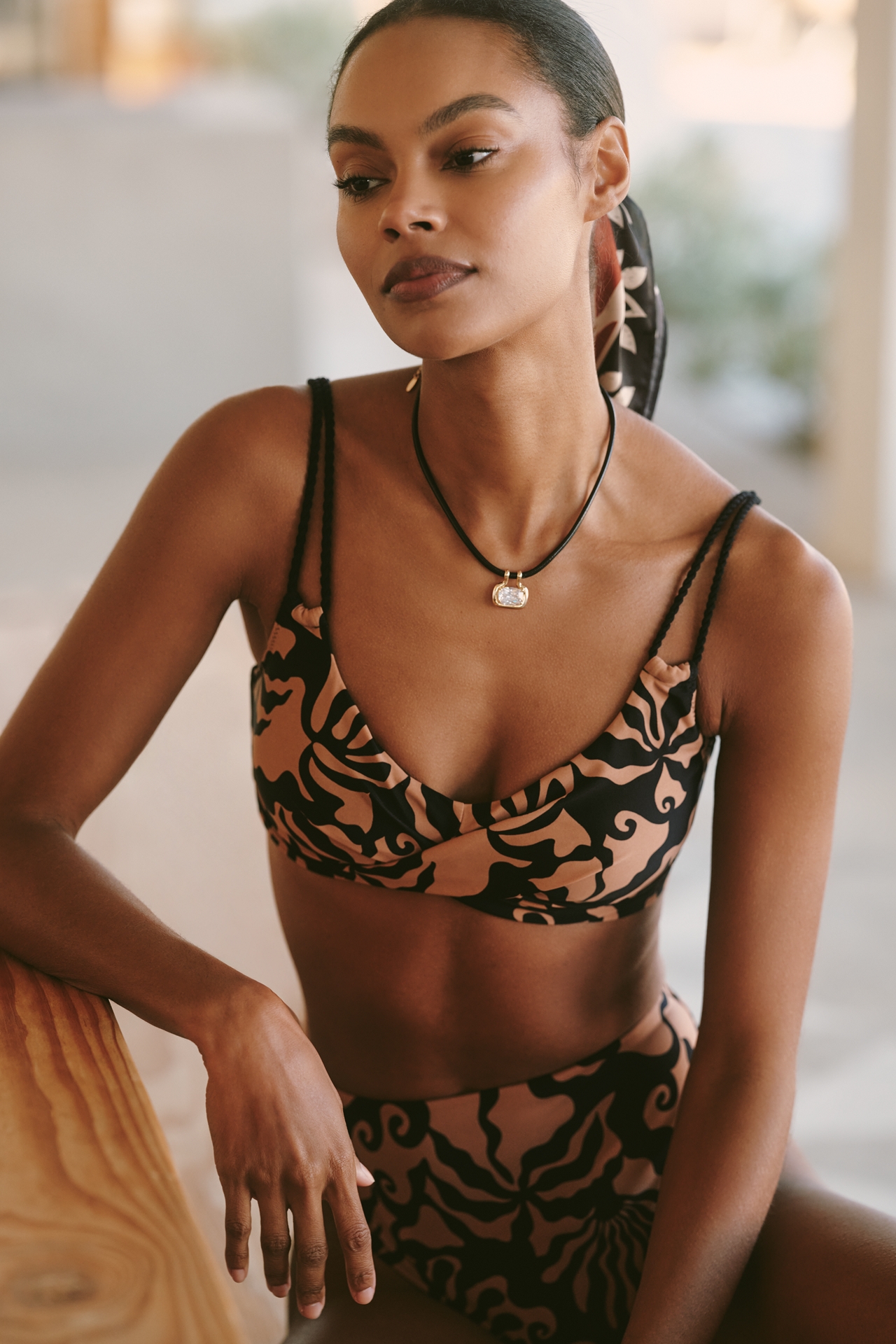 Sanctuary Twist-Front Bikini Top