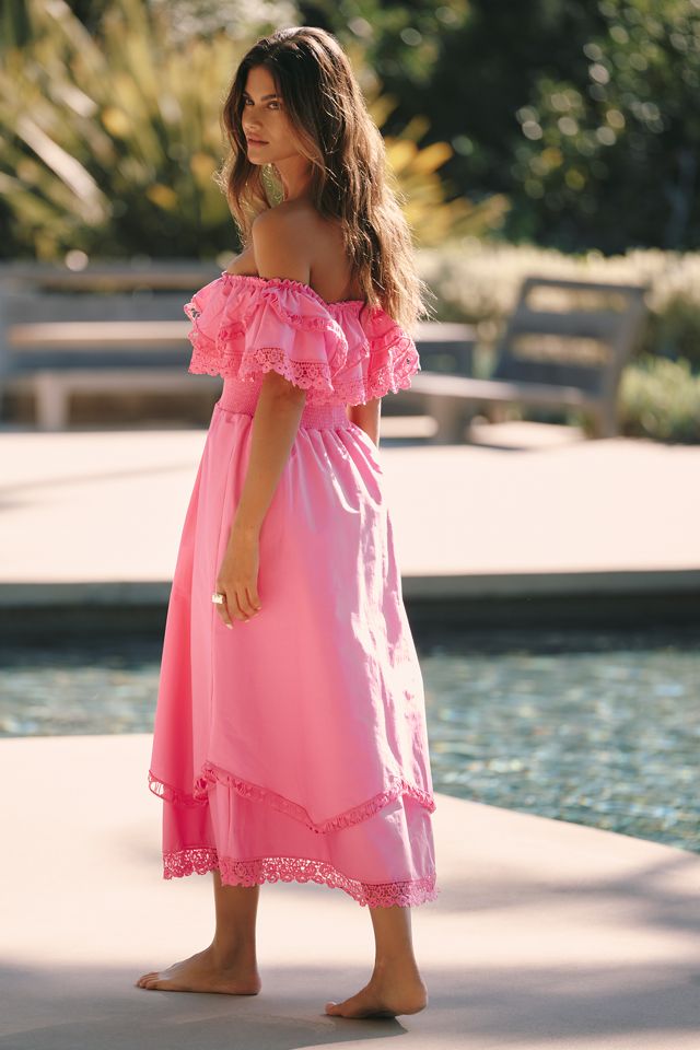Peixoto Wyatt Strapless Midi Dress #2