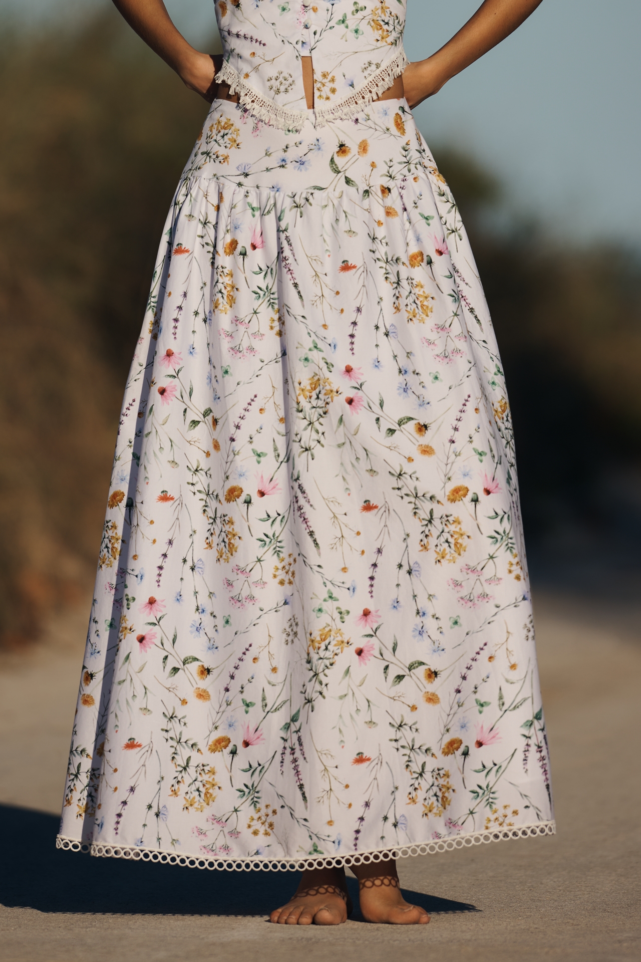 Peixoto Camila Maxi Skirt