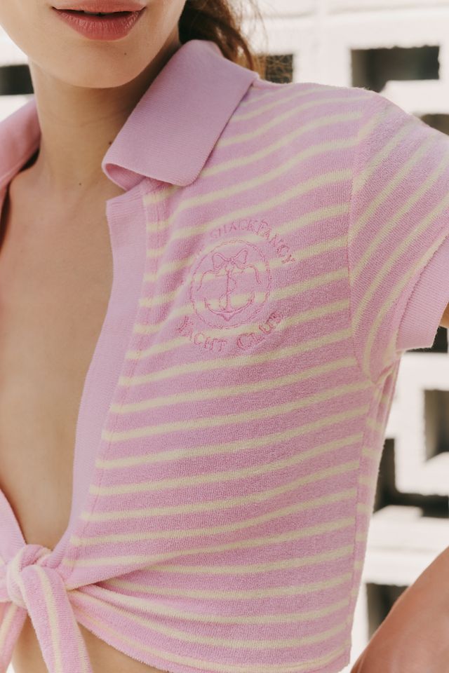 LoveShackFancy Waverlynn Polo Top #1