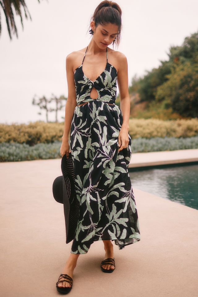 Seafolly Palm Paradise Midi Dress Anthropologie