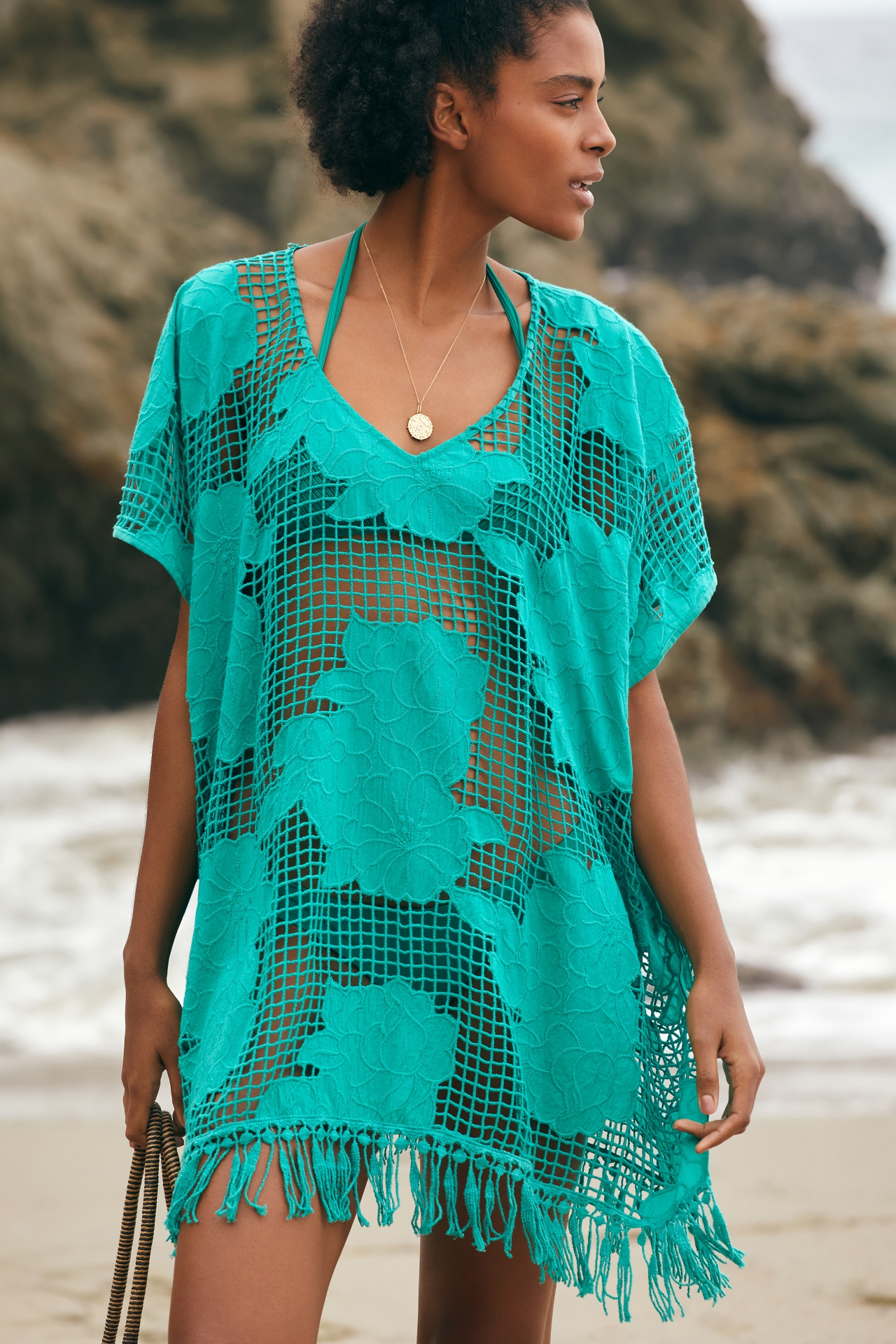 Seafolly Mesh Kaftan