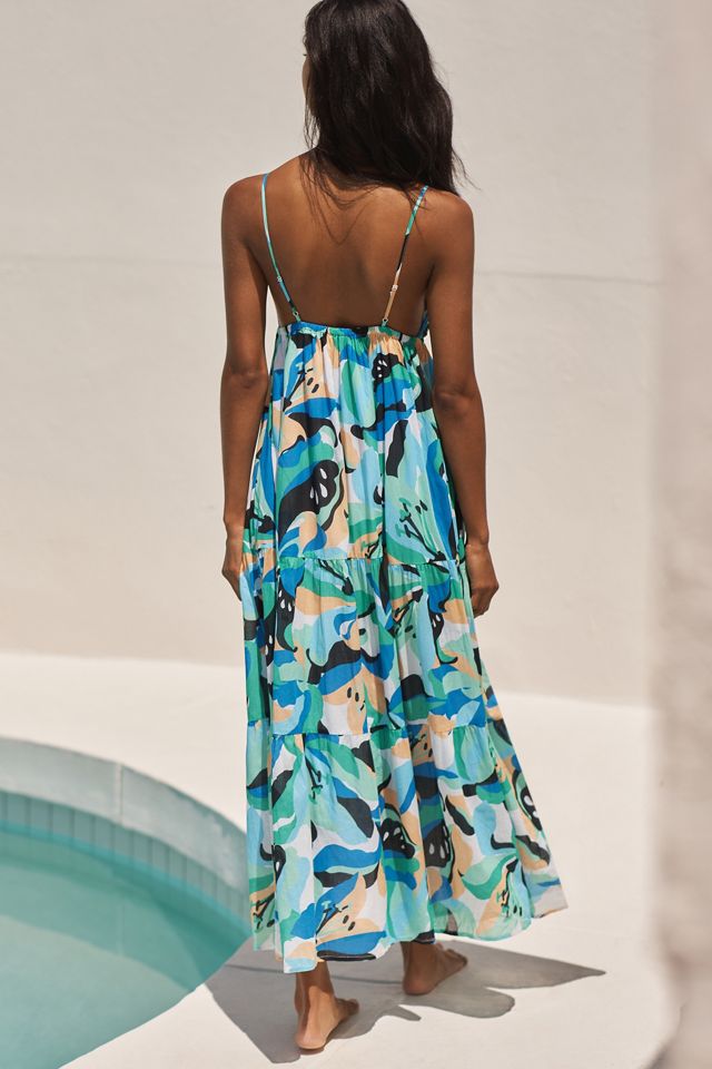Seafolly Rio Tiered Midi Dress #1