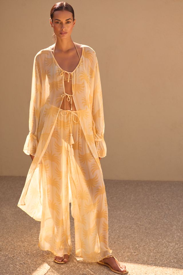 Seafolly Kasbah Tie-Front Cover-Up #3