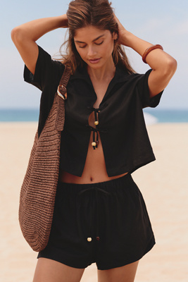 Seafolly Palermo Shorts In Black