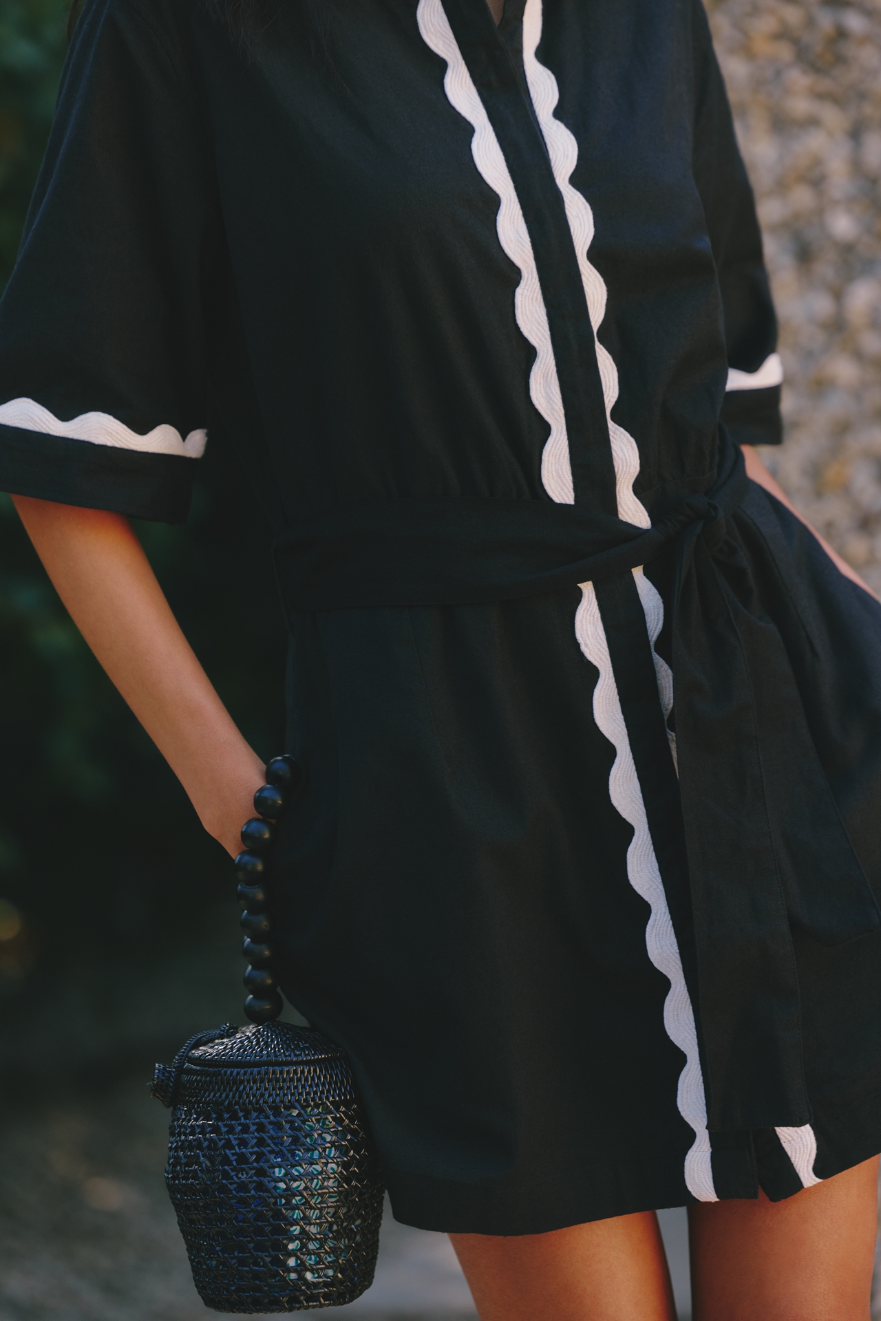 Seafolly Linen Blend Mini Shirt Dress