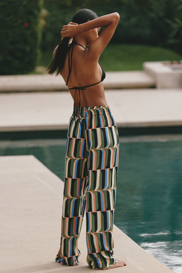 JETS Urban Geo Wide-Leg Pants | Anthropologie