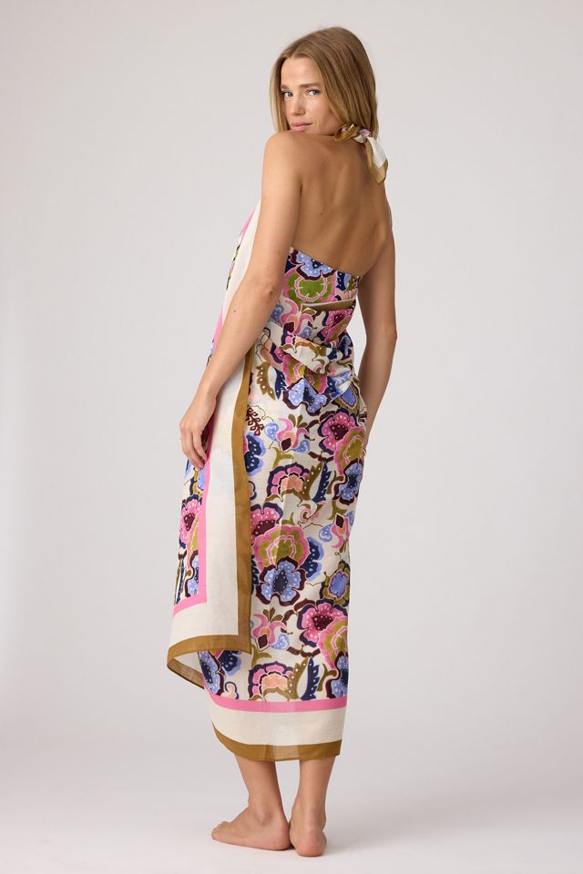 Paréo floral Sea Blossom Seafolly #1