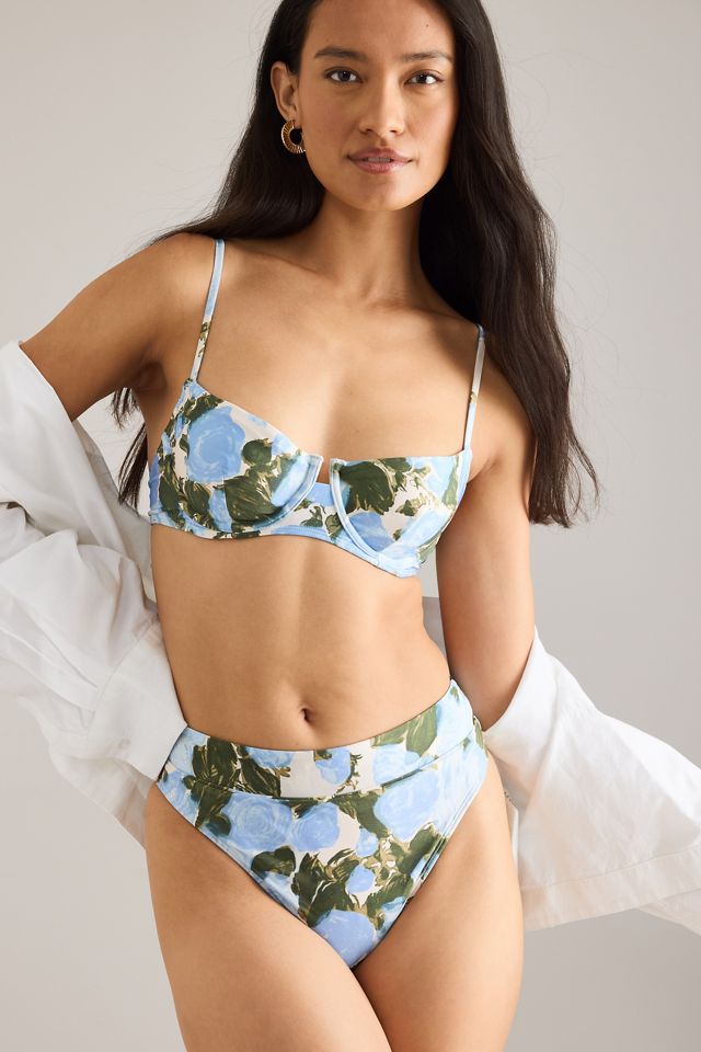 Slip Bikini a Vita Medio-Alta Peony #2