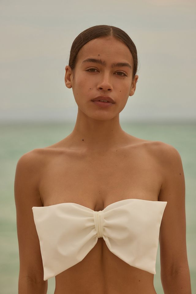 Love Stories Bow Bikini Top #1