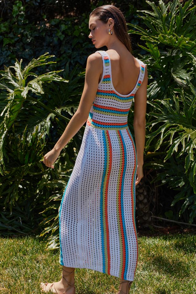 Solid & Striped Aubrey Crochet Dress | Anthropologie