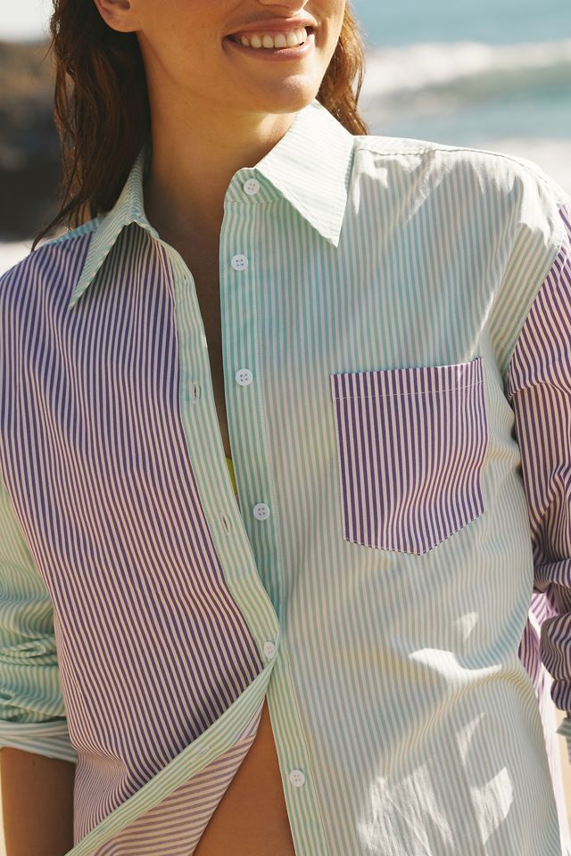 Solid & Striped The Oxford Tunic Buttondown Shirt #2