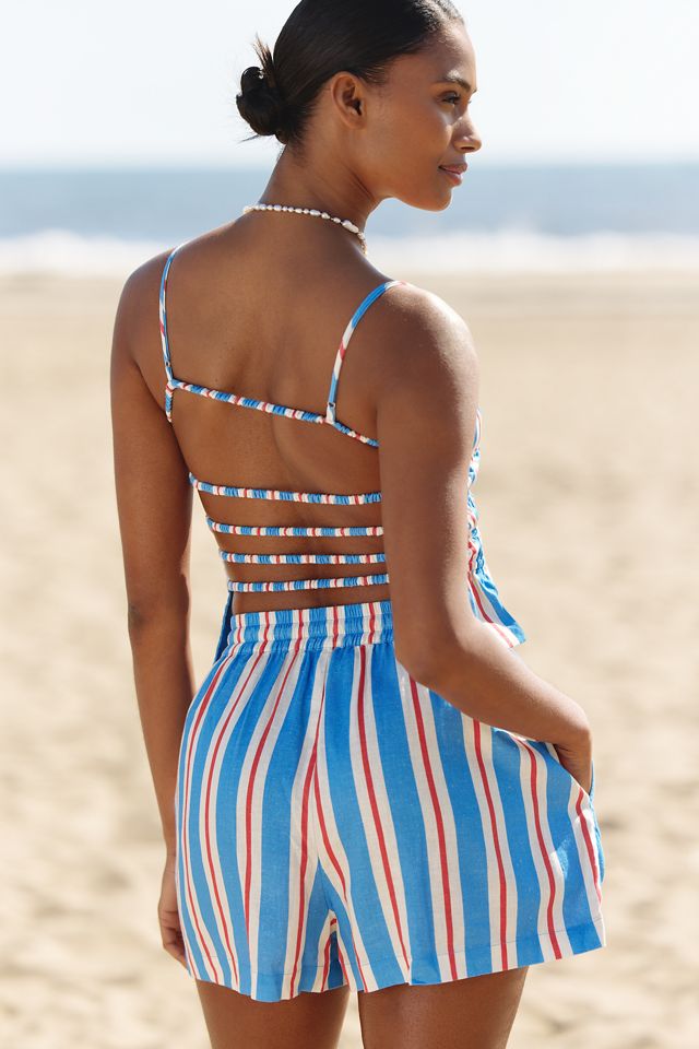 Solid & Striped Charlie Linen Blend Shorts