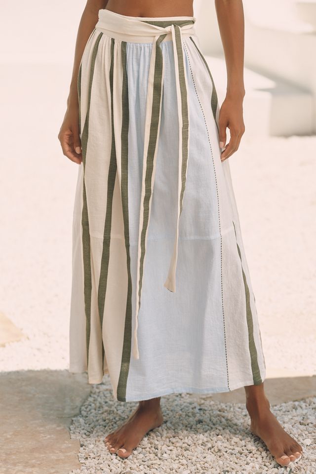 Lemlem Toal Midi Wrap Skirt #1
