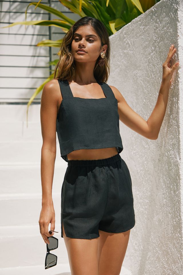 Vitamin A Tallows Linen Shorts #1