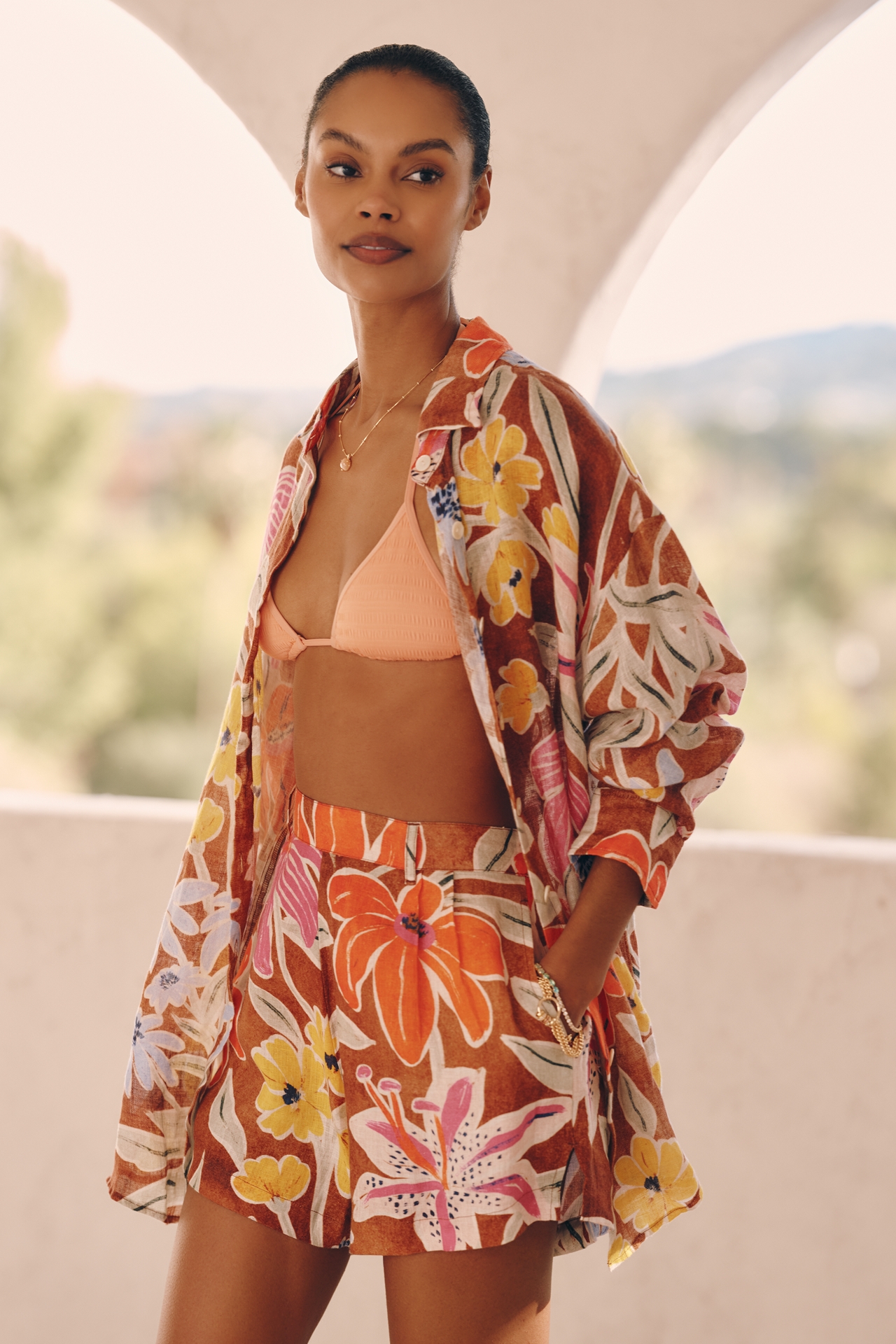 Vitamin A Playa Boyfriend Buttondown Shirt