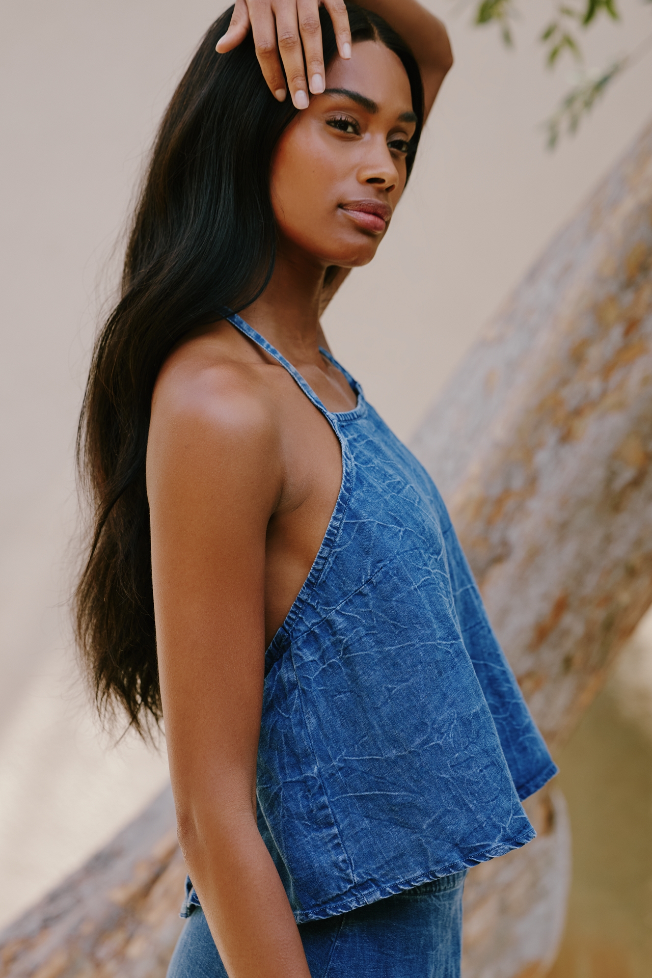 Vitamin A Hanna Hlter-Neck Top