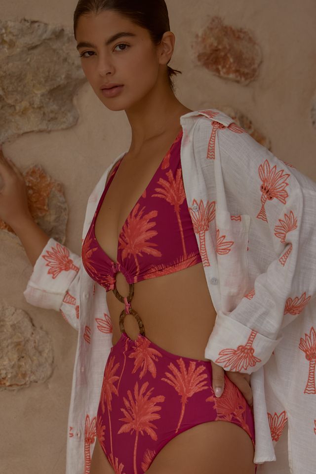 Malai x Anthropologie Danza Cutout One-Piece Swimsuit #2